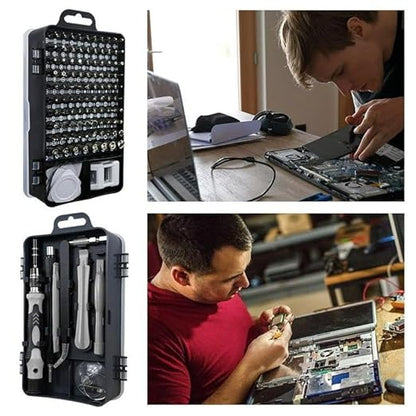 115-in-1 Screwdriver Set – Magnetic Precision Tool Kit for Mobile